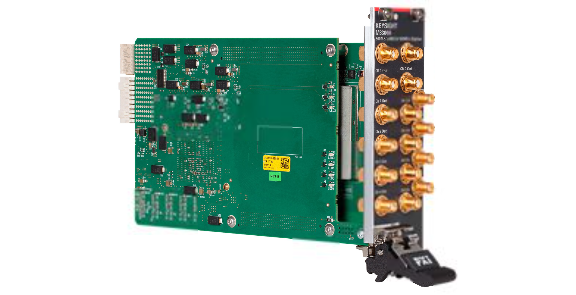 PXIe Arbitrary Waveform Generator and Digitizer Combination