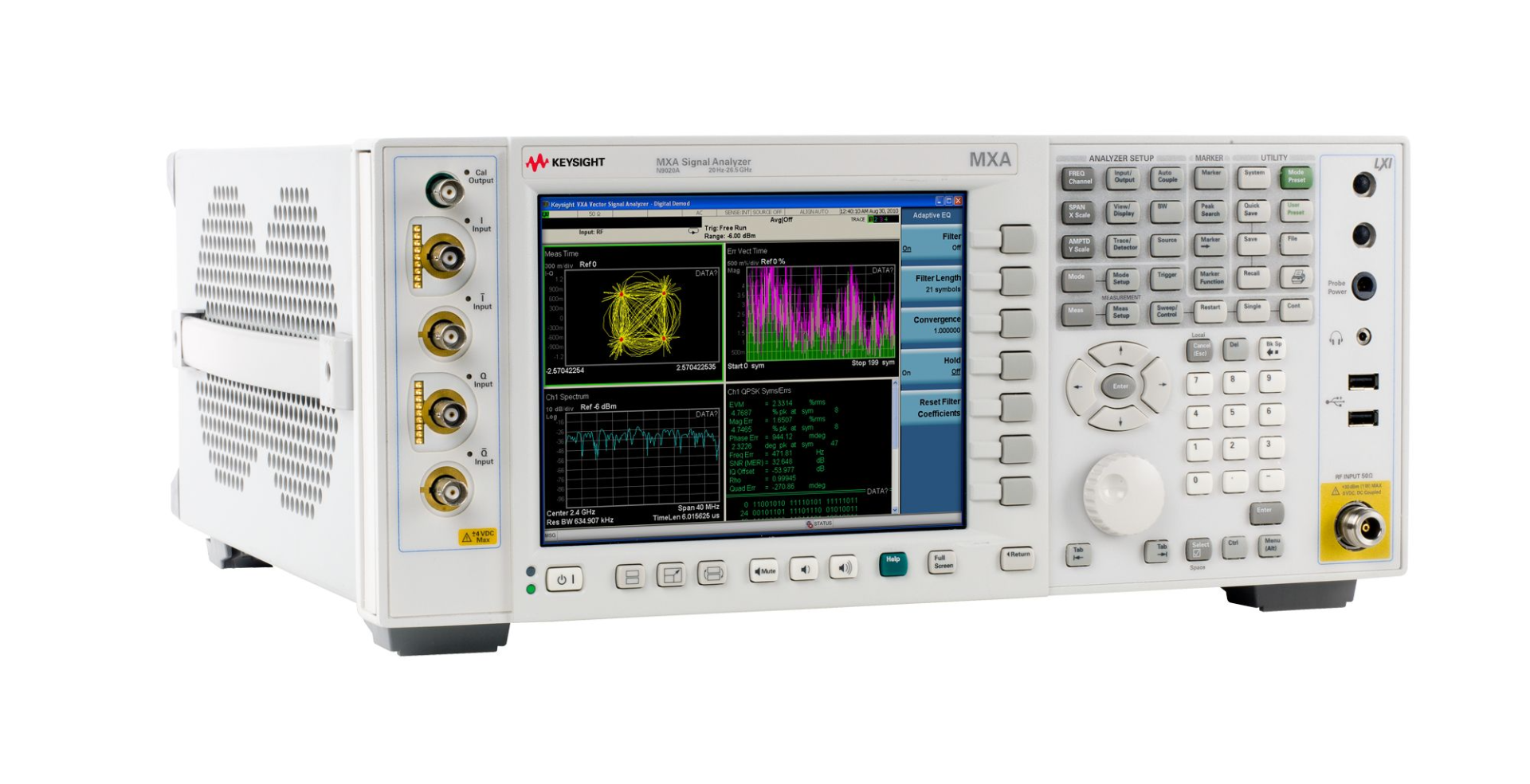 MXA Signal Analyzer, 10 Hz to 26.5 GHz