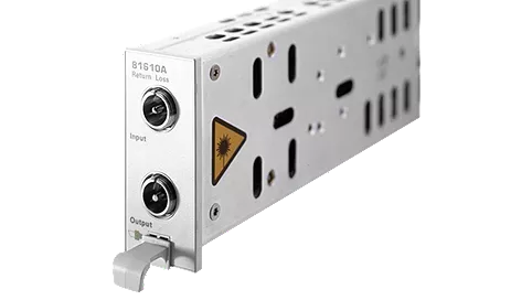 Return Loss Module with Integrated Laser Source