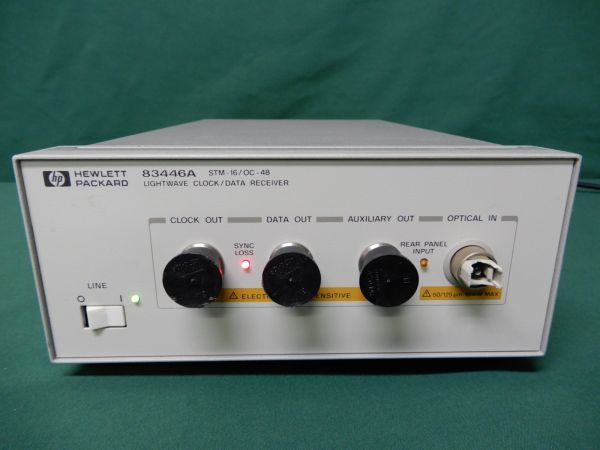 光波时钟/数据接收器 - 惠普(HP) 83446A