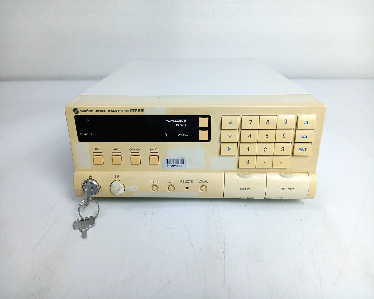 光学可调谐滤波器 - 圣德科(Santec) OTF-920