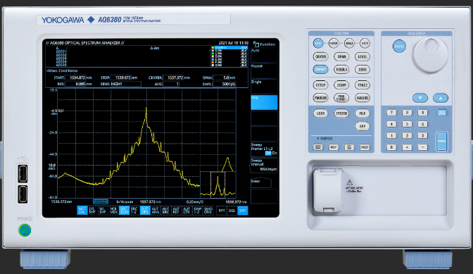 横河YOKOGAWA AQ6380光谱分析仪参数 - 新闻预览图