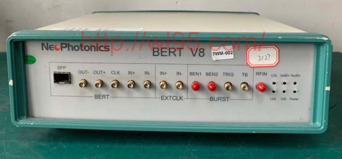新飞通光电NEOPHOTONICS BERT V8误码仪操作流程 - 新闻预览图